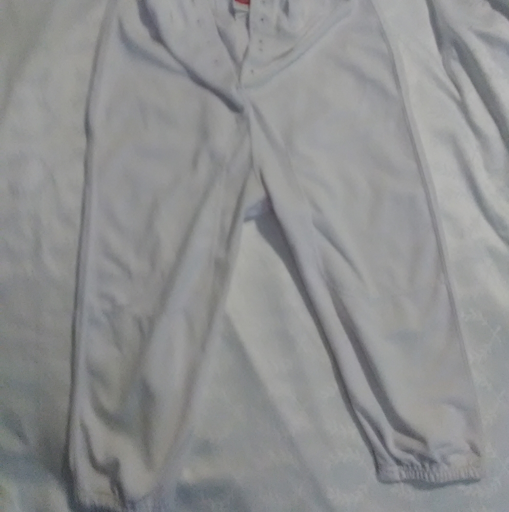 Rawlings Baseball White Pants